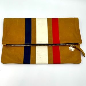 Clare V fold over clutch